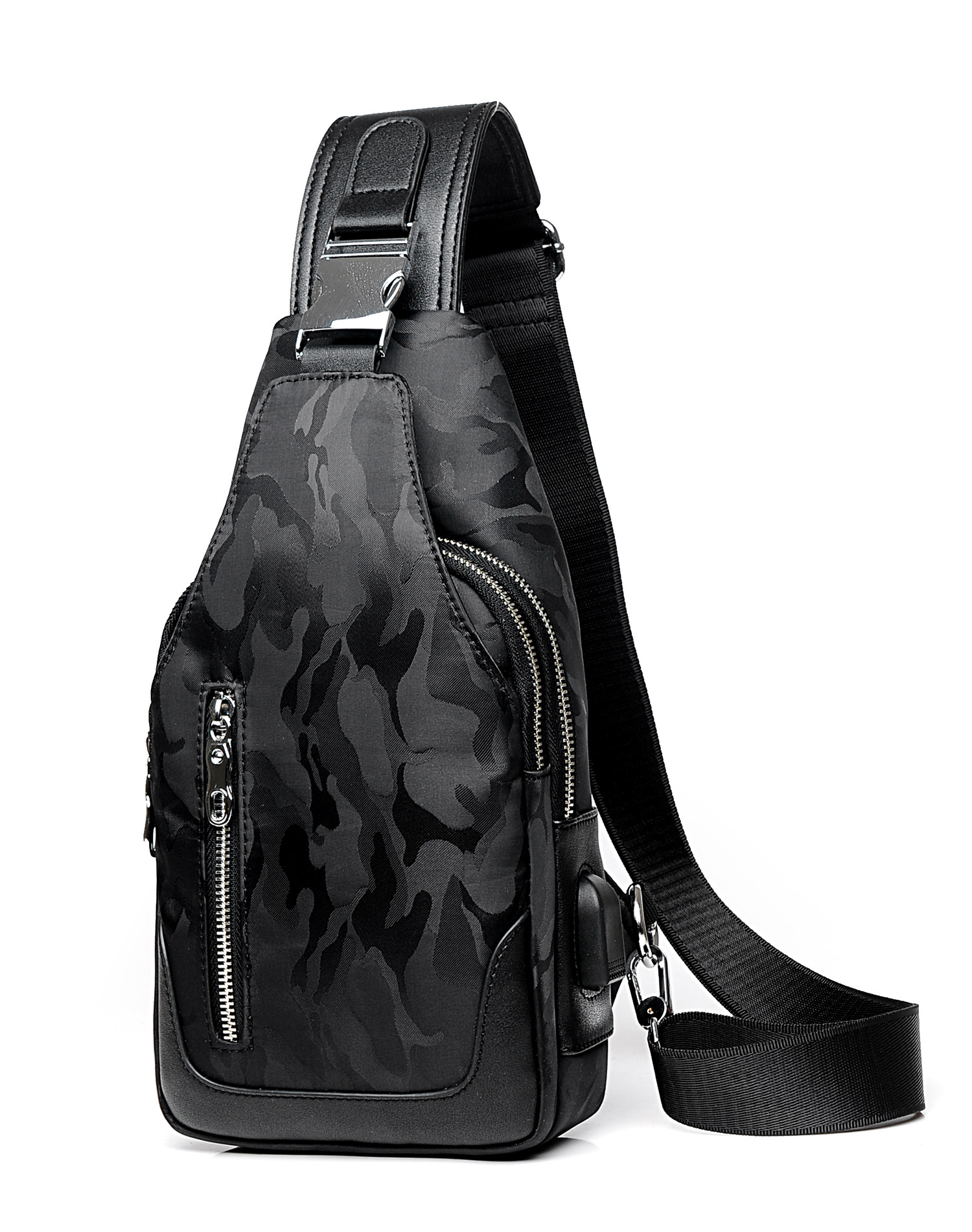 Travel Crossbody Bag with USB 10