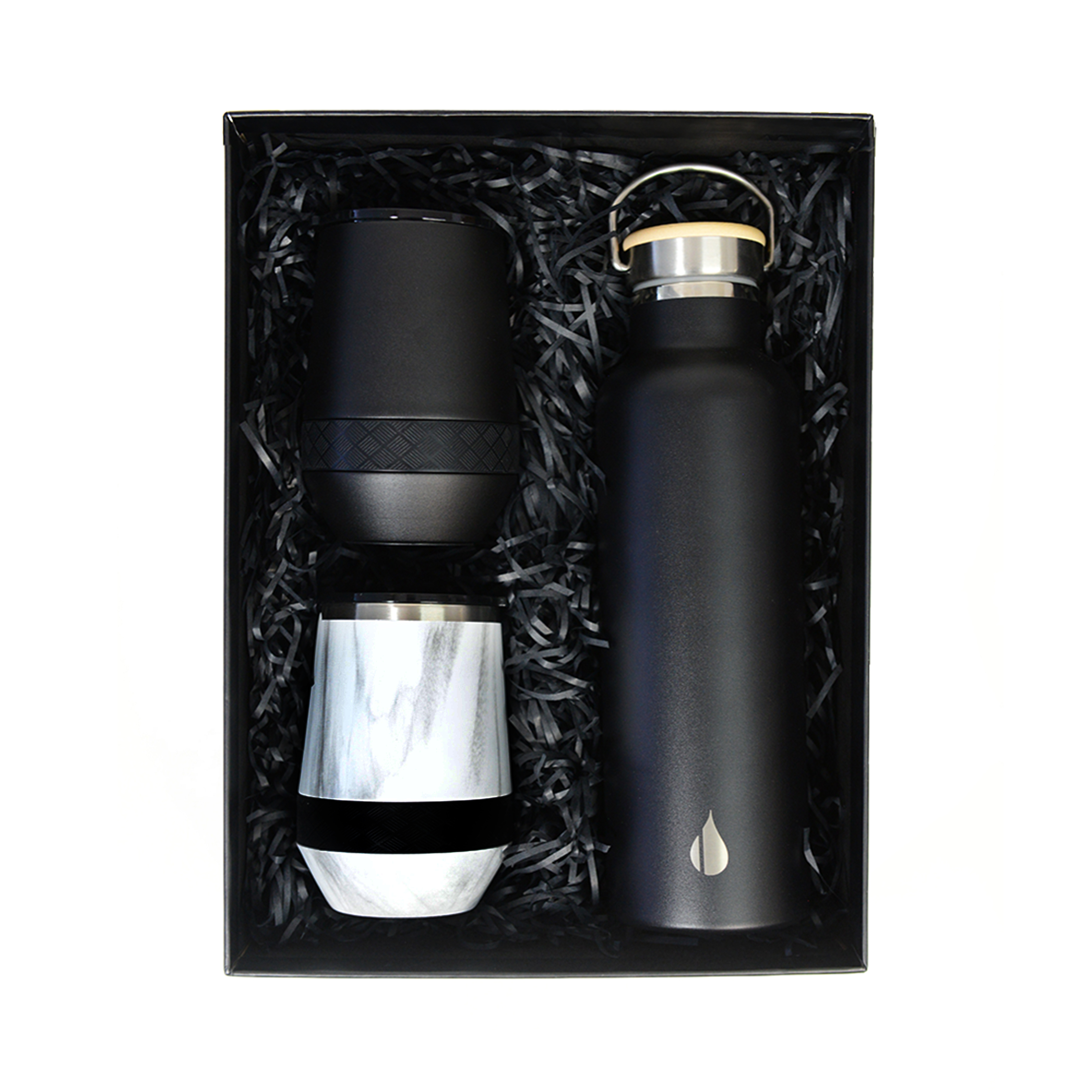 Elemental® Wine Gift Set 25oz Classic Bottle & 10oz Stemless Tumbler - Vacuum Insulated 9
