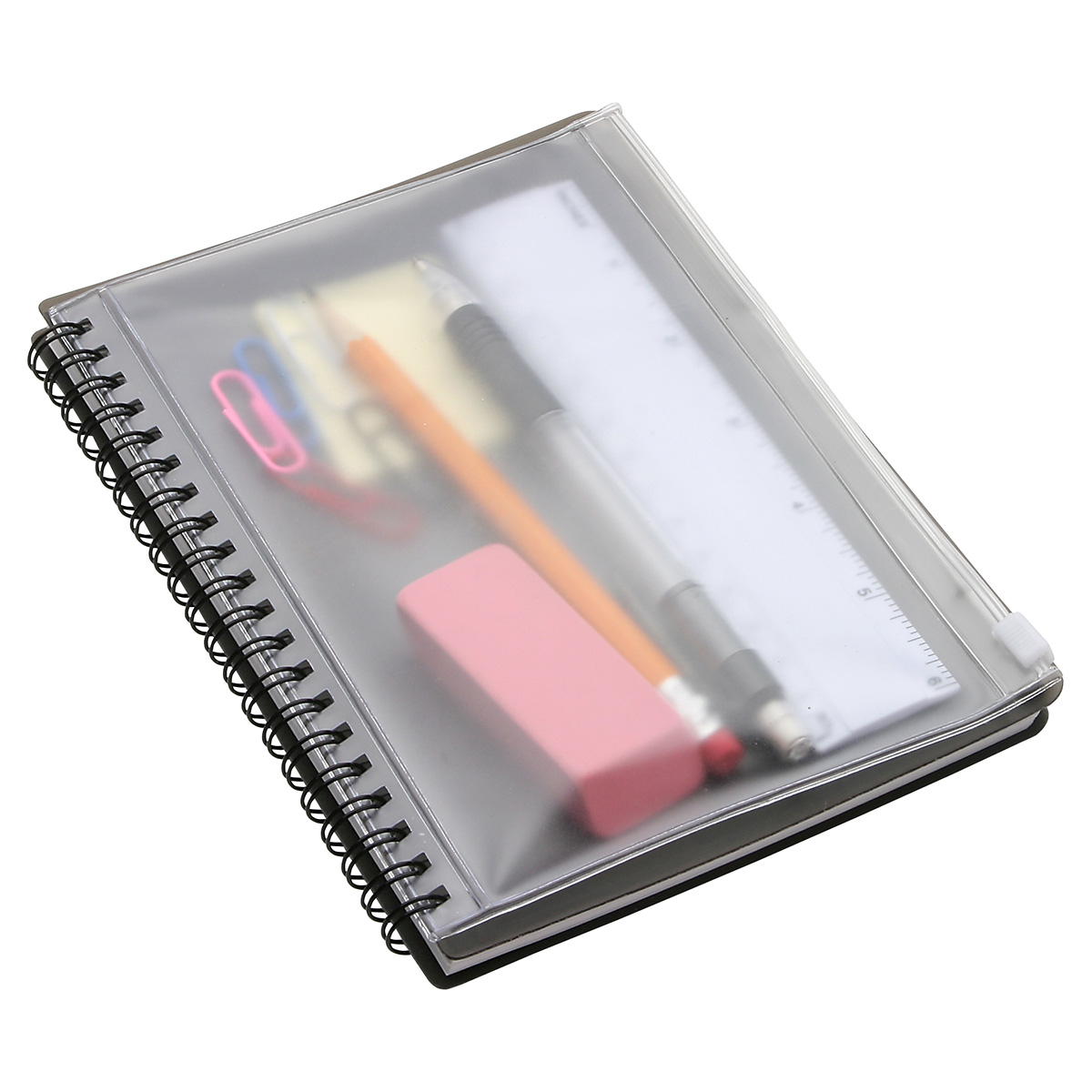 Hardcover Notebook with Pouch 23