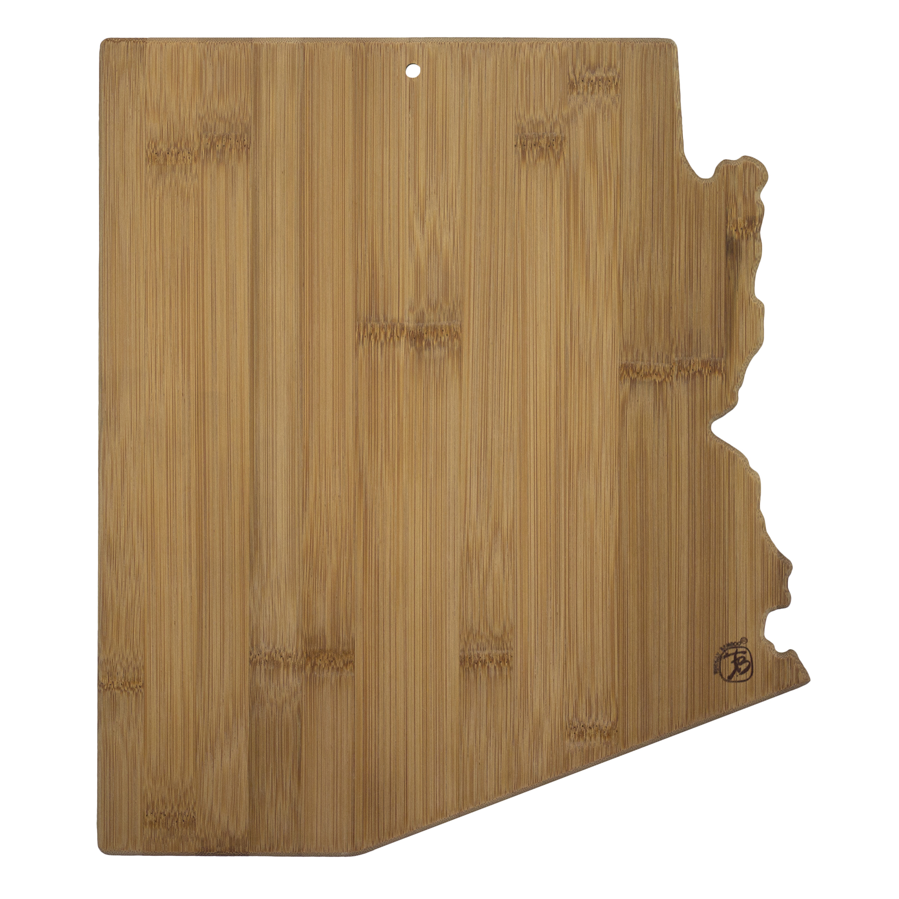 Arizona State Shaped Bamboo Serving and Cutting Board 8