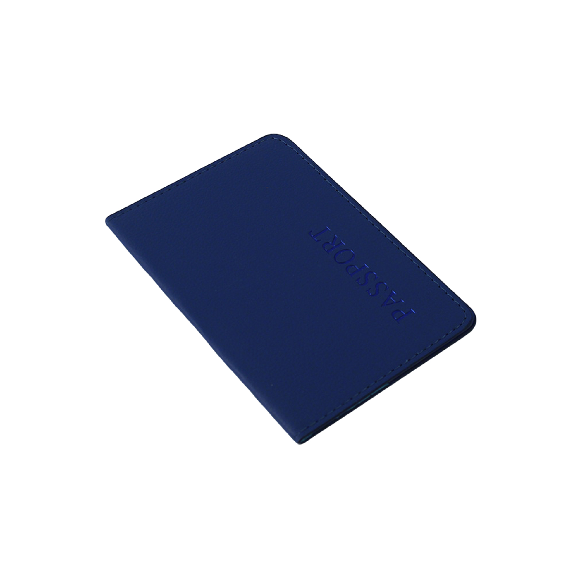 PU Leather Passport And Vaccine Card Holder Dual Pocket 4