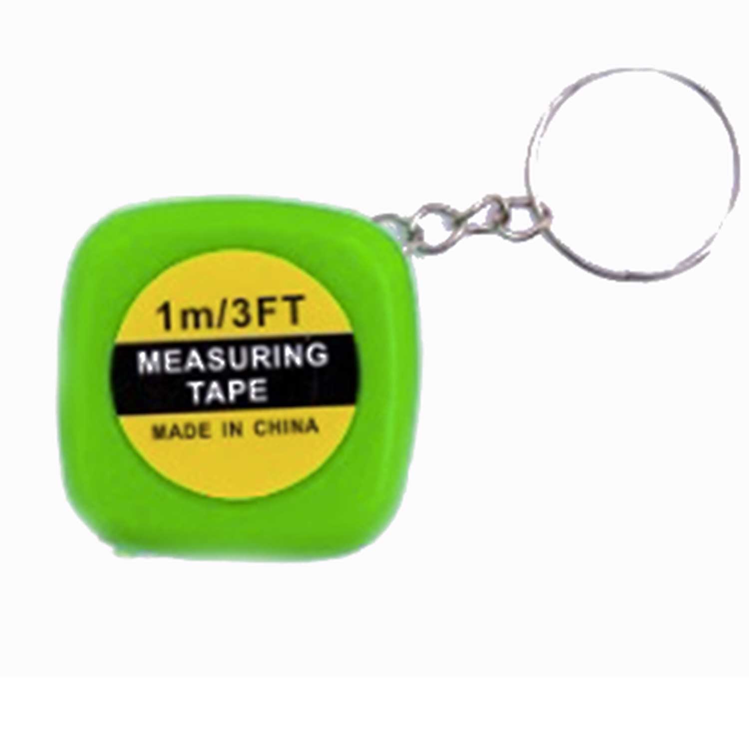 Mini Auto Retractable 1M Tape Measure Keychain Ruler Gift 6