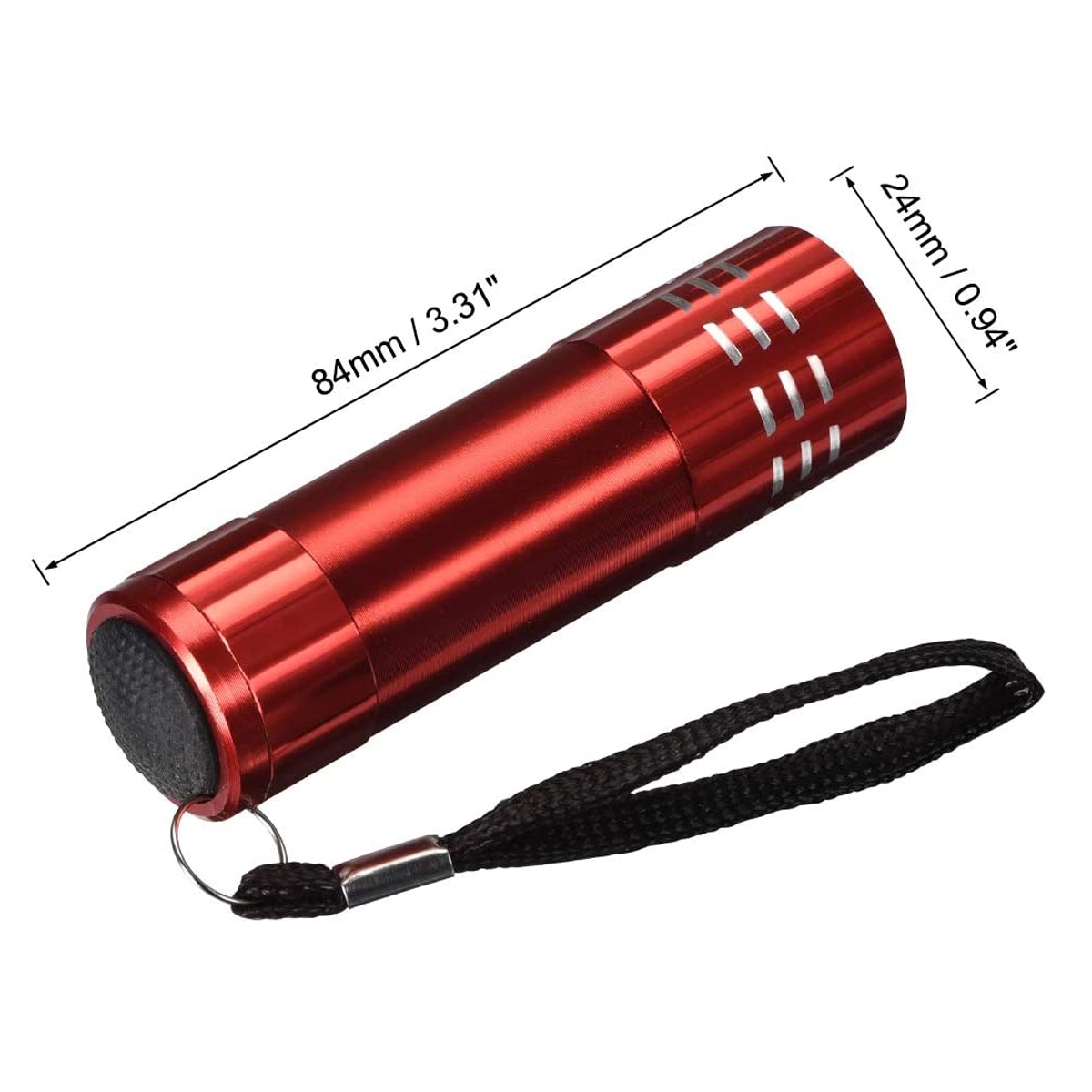 Mini LED Flashlight with Lanyard 5