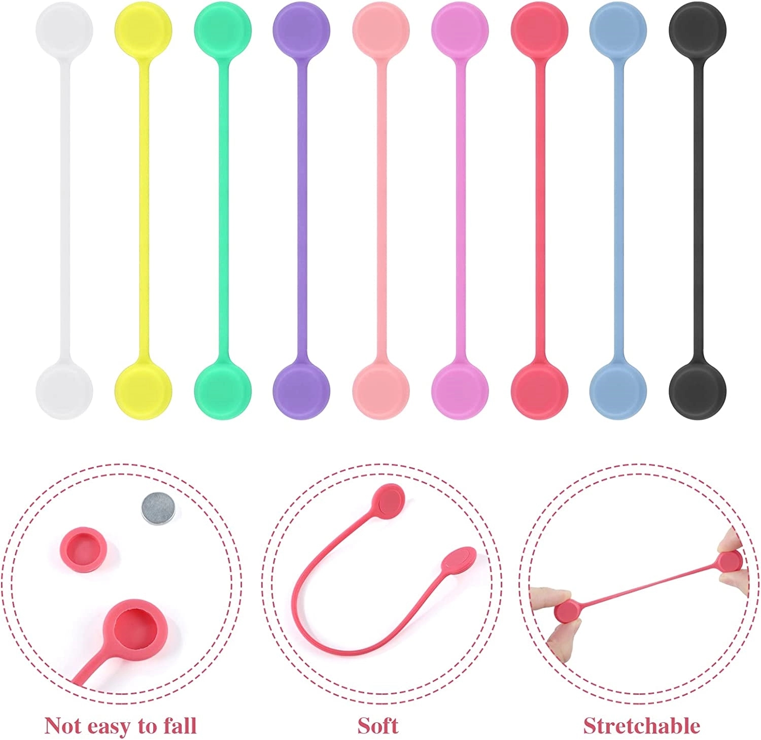 Silicone Cable Tie 3