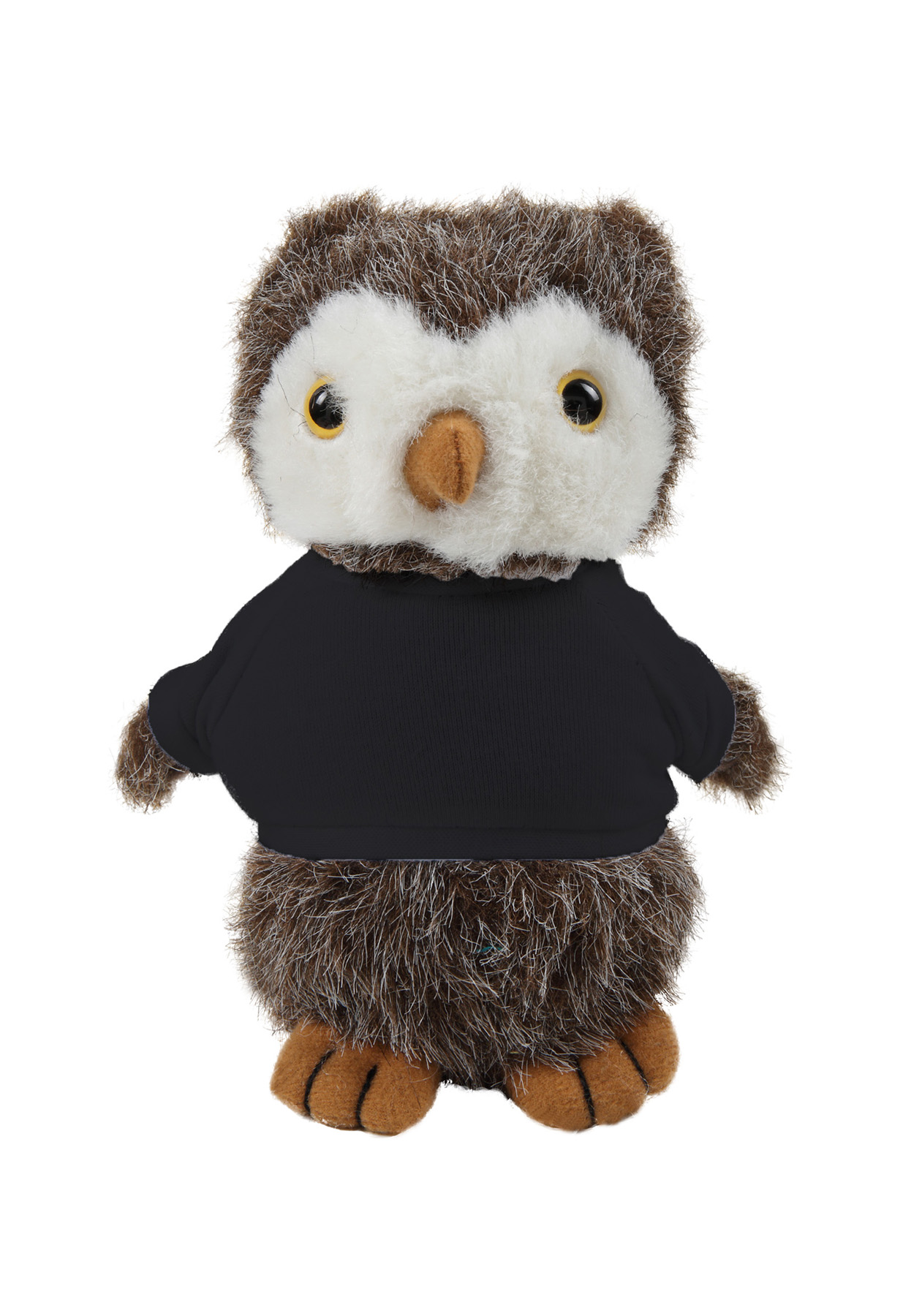 Soft Plush Standing Owl wearing a T-Shirt 15