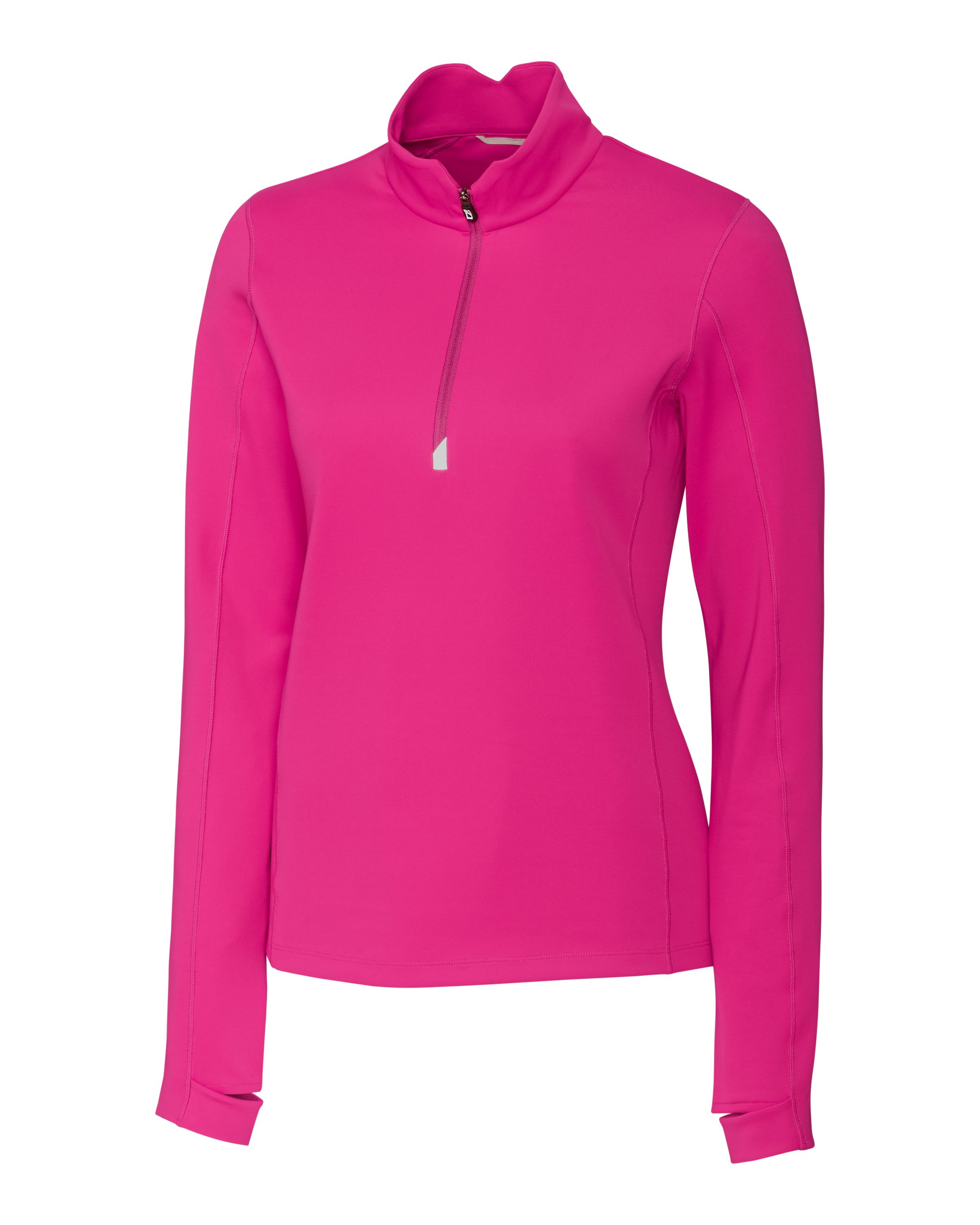 Cutter & Buck Traverse Recycled Smooth Stretch Womens Quarter Zip Pullover 48