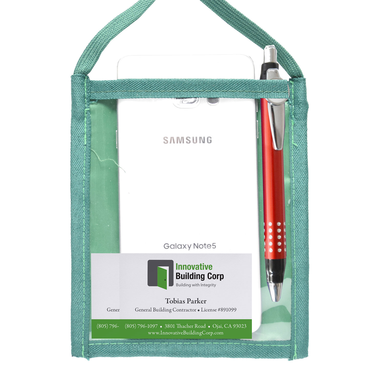 Nylon rPET Zippered Front Pocket Pouch 3