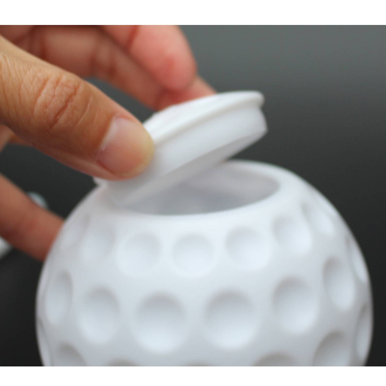 6.7OZ Golf Ball Cups with Lid and Straw 8