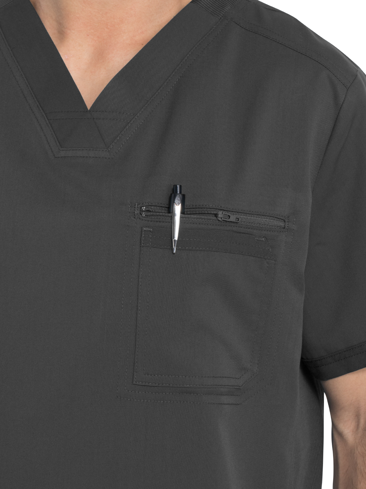 Dickies Medical - Balance - Men's 2-Pocket Tuckable V-Neck Top 10