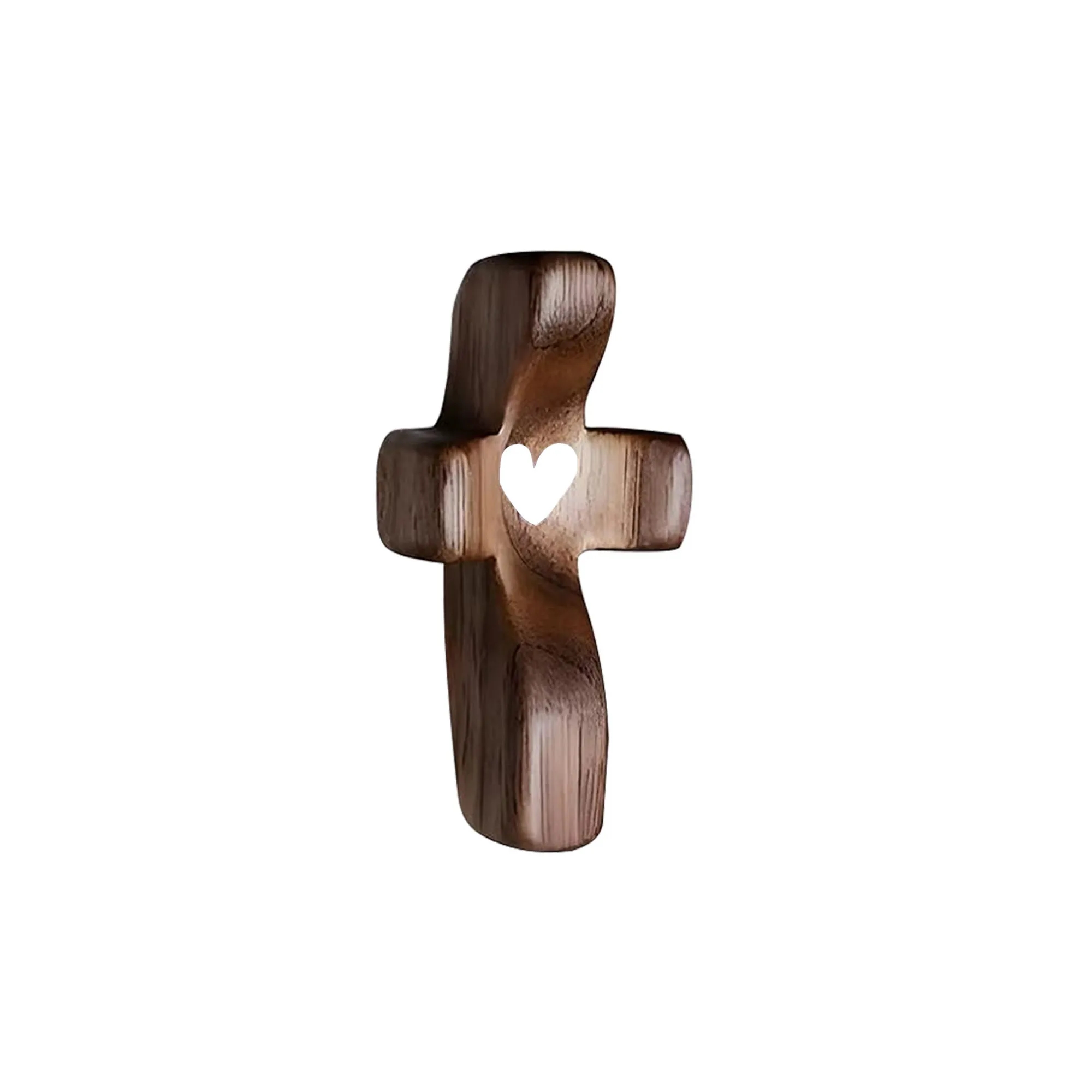 Wooden Cross My Heart Encouragement Gift 2
