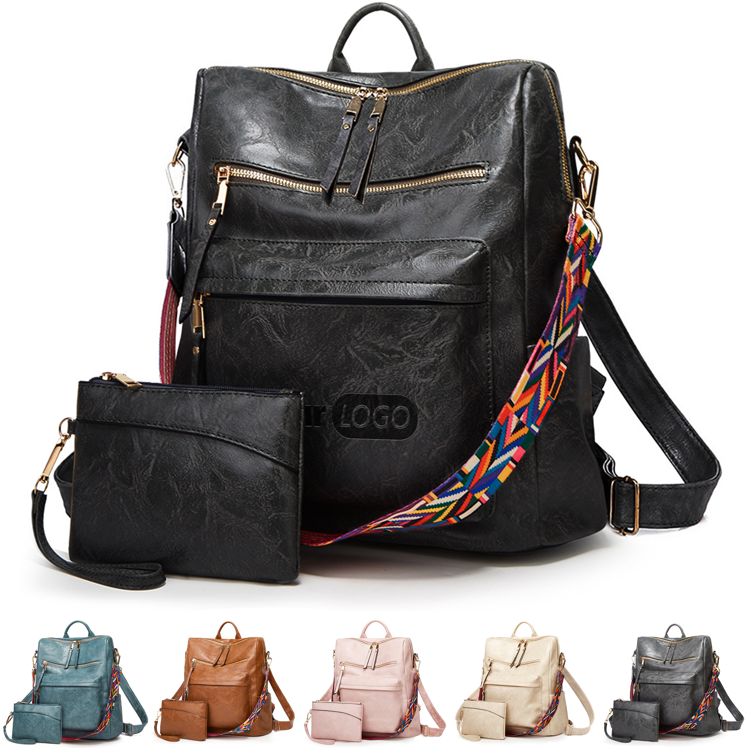 PU Women's Fashion Backpack 2
