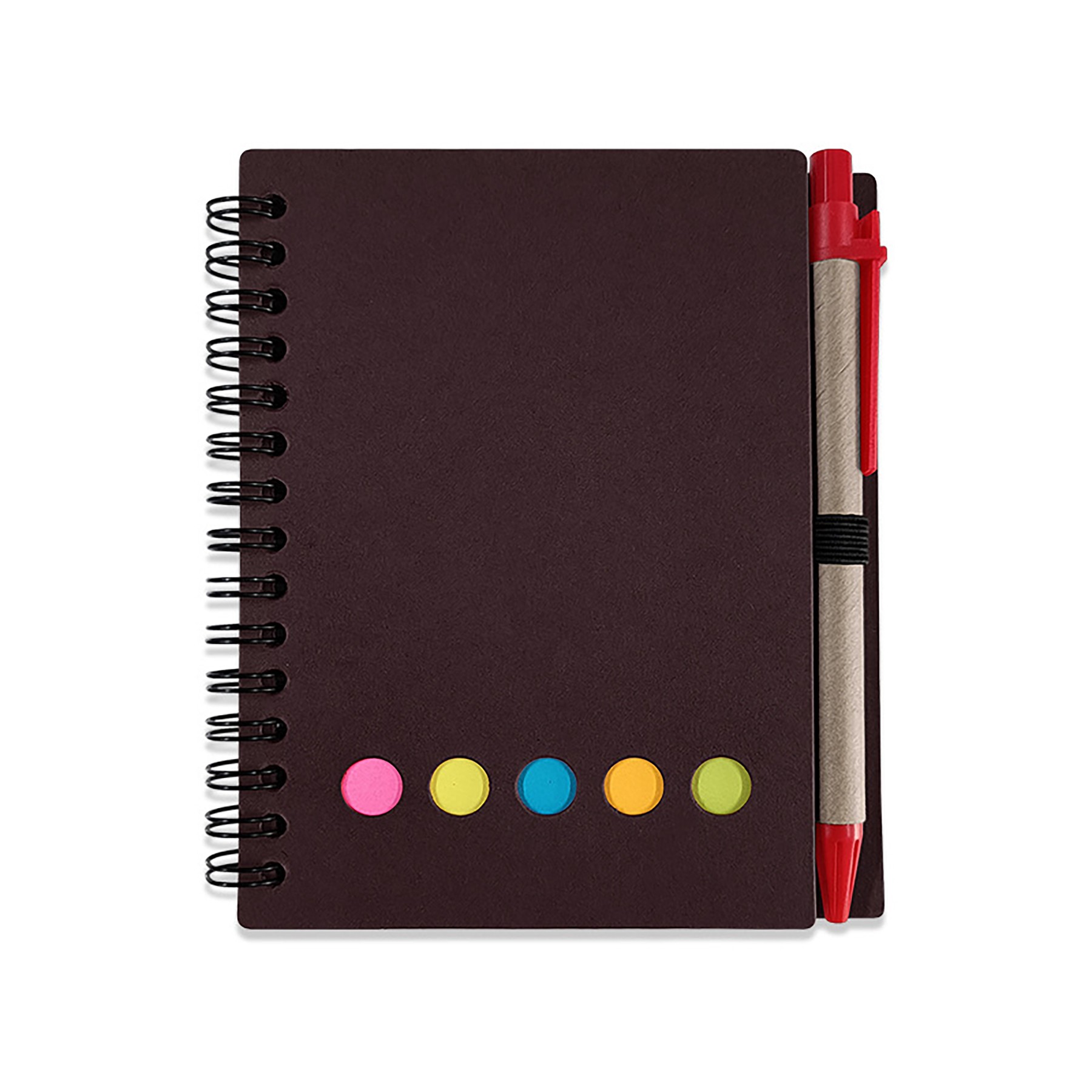 Spiral Notebook with Pen/Sticky Notes 11