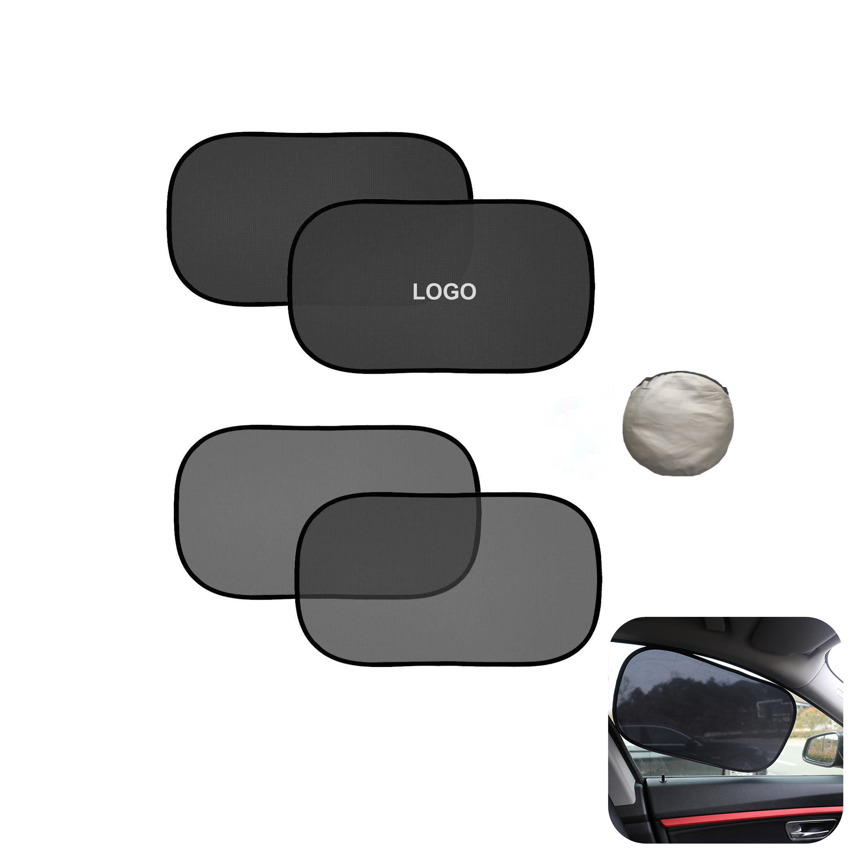 2PK Car Window Sun Shade (direct import) 2