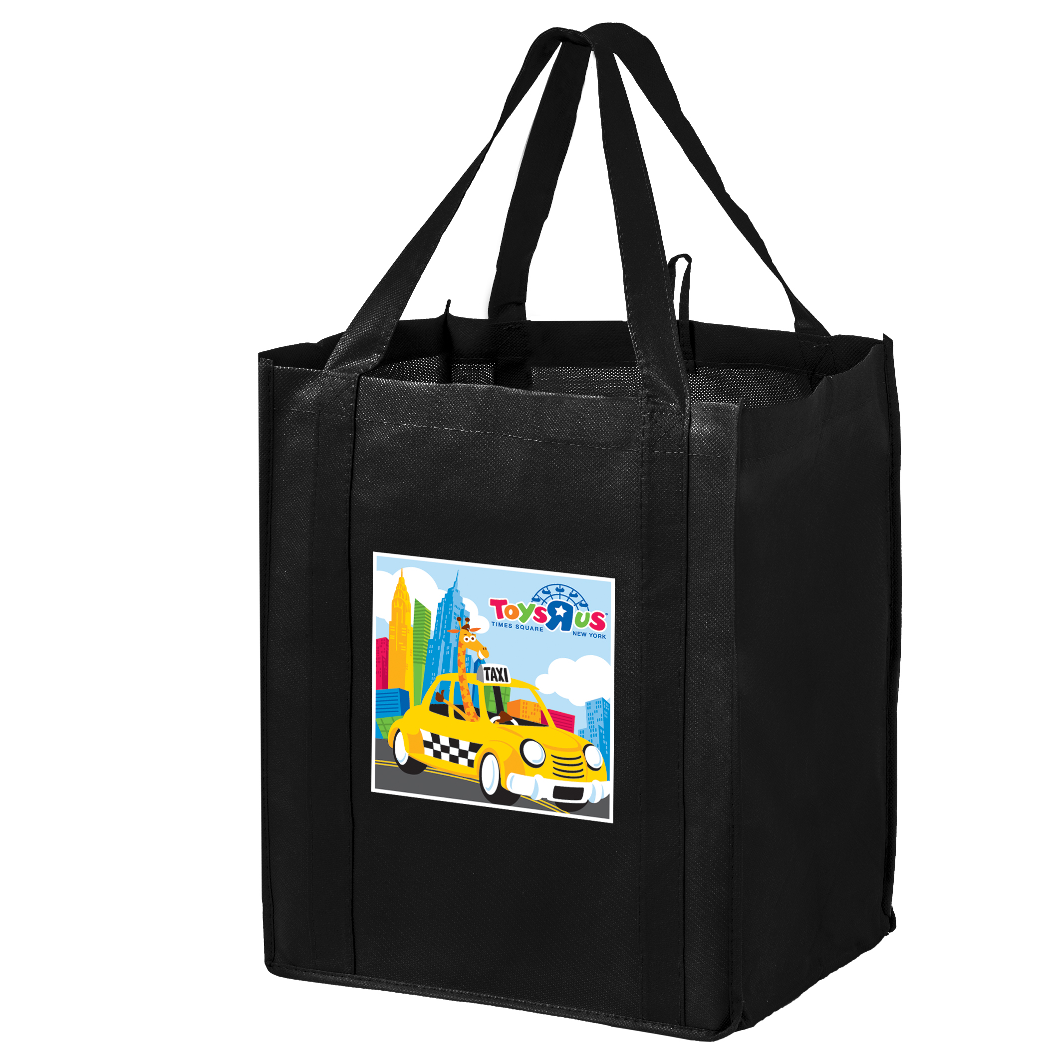 Non-woven Grocery/Wine Combo Tote 10