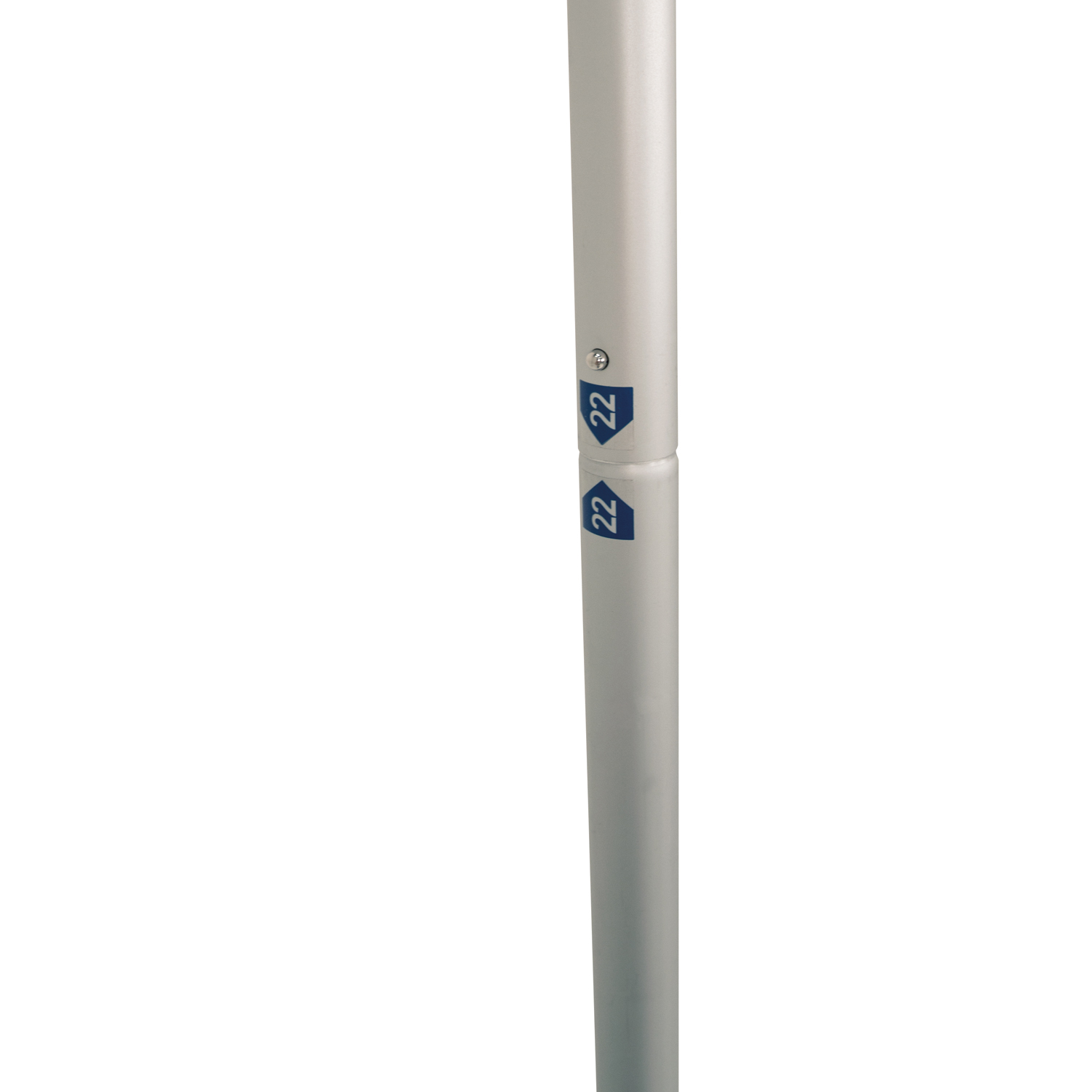 4'W x 90"H EuroFit™ Straight Wall Kit (Recycled Polyester Knit) 5