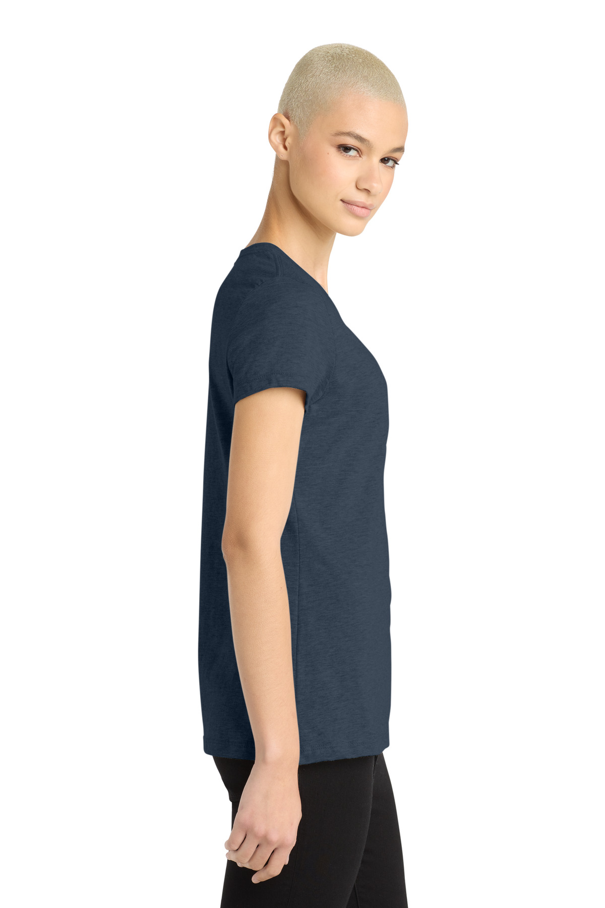 District Women's Perfect Blend CVC Tee. DM108L 28