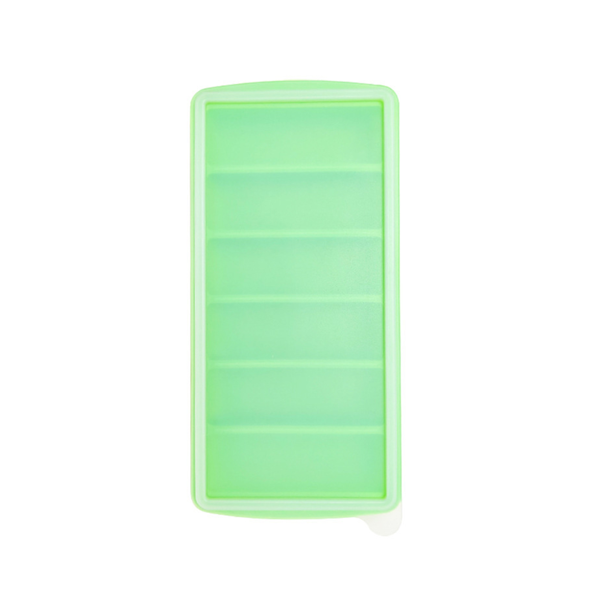 Integrated Silicone Ice Tray One Piece Mold 9.7" X 4.6" X 1.6" 2