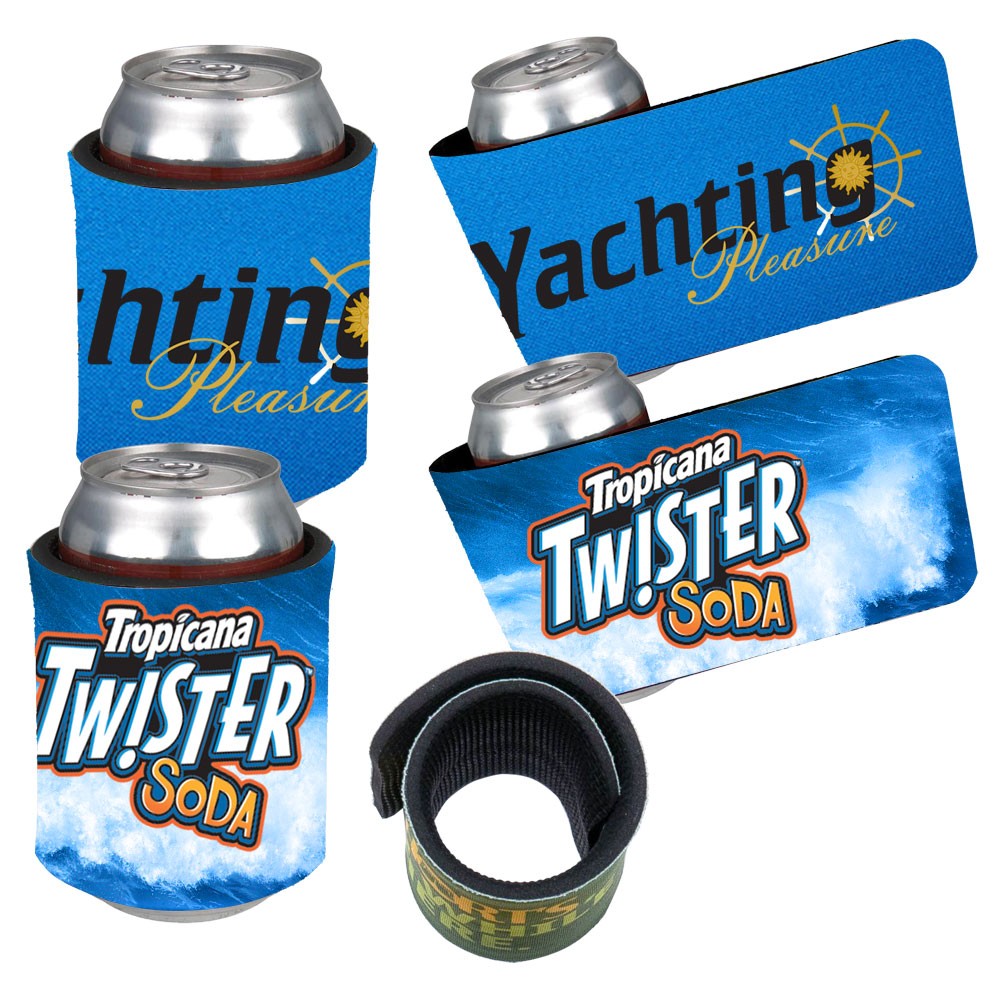 Slap Wrap Can Coolie Beverage Insulator - Full Color 2