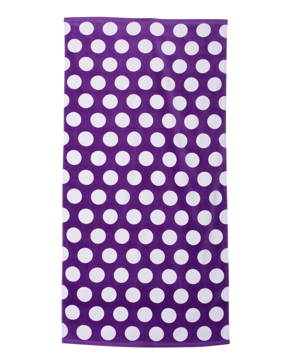 Polka Dot Velour Beach Towel - C3060P 2