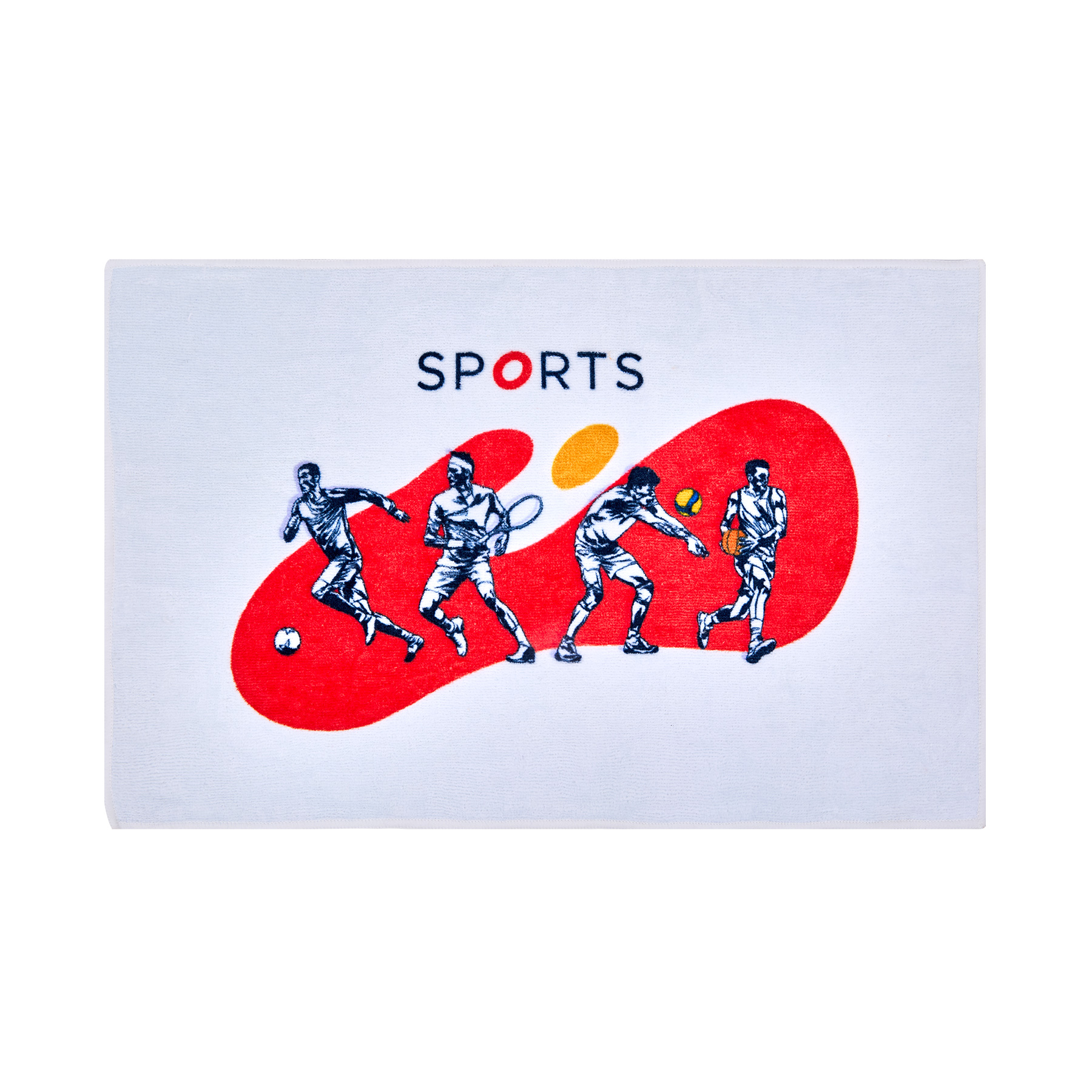 400GSM 100% Cotton Rally Towel 11" X 18" 6