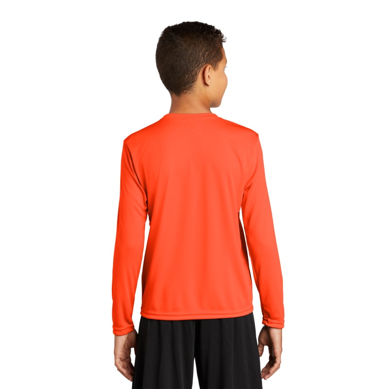 Sport-Tek Youth Long Sleeve PosiCharge Competitor Tee. 127