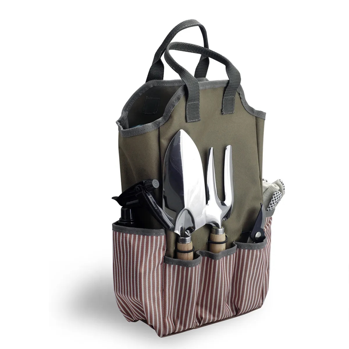 Oxford Cloth Gardening Aprons Work Tool Bag with Pockets 5
