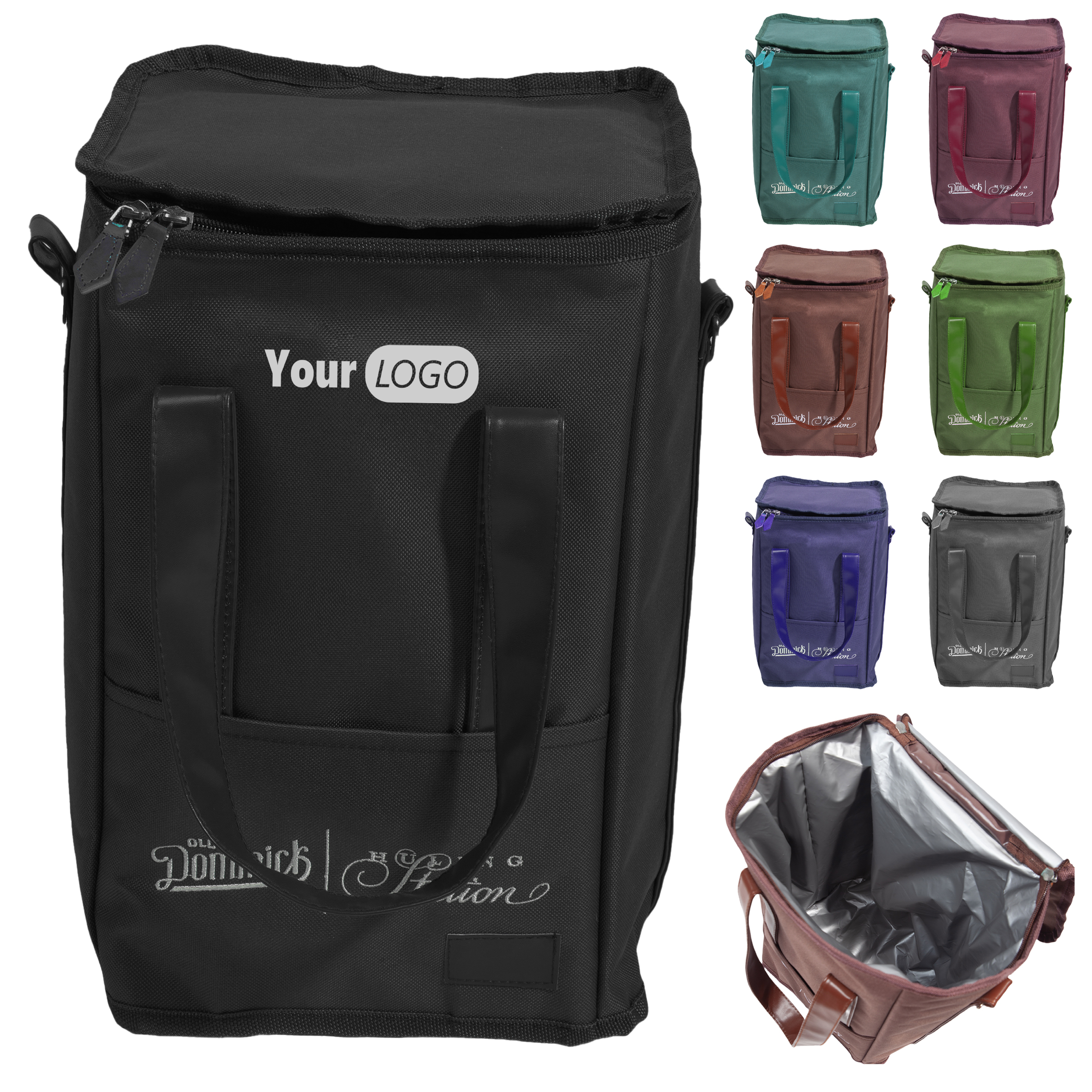 Nylon Stylish Insulated Lunch Bag 2