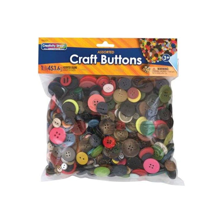Craft Buttons Variety Pack - 1lb Packs 1