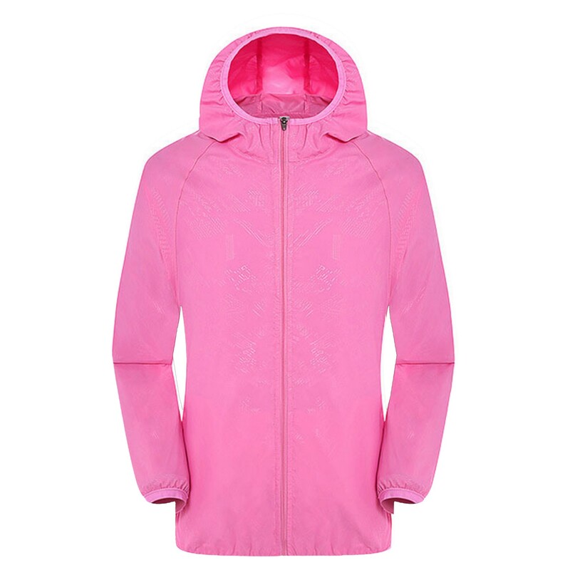 Packable Lightweight Polyester UV Shield Jacket 4