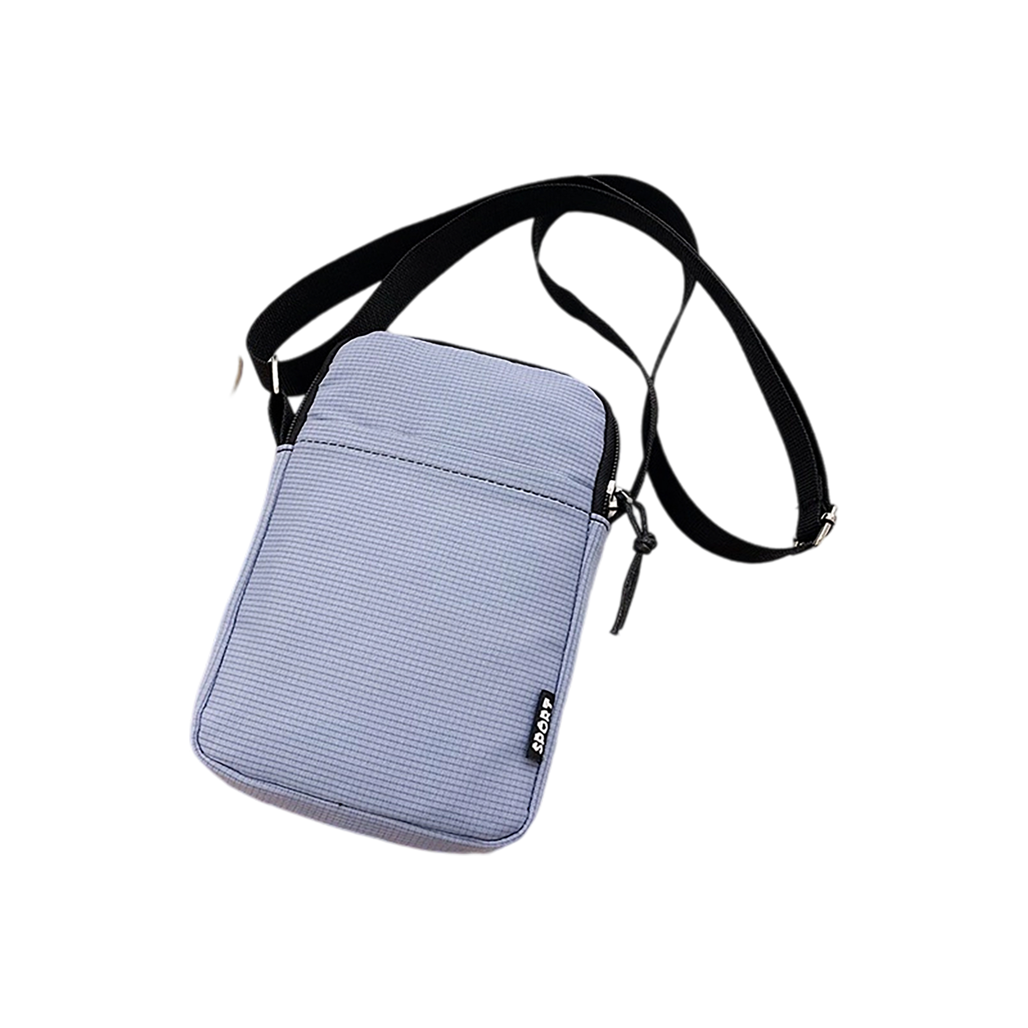 Nylon Crossbody Cell Phone Bag 5.2" By 1.6" By 7.9" 11