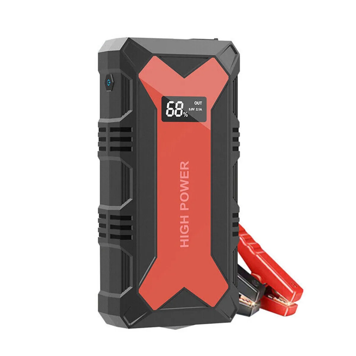 30000MAH USB Car Battery Jump Starter With LED Flashlight 11