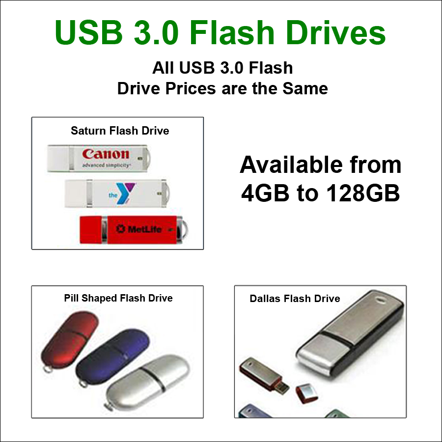 USB 3.0 Flash Drives - 32 GB