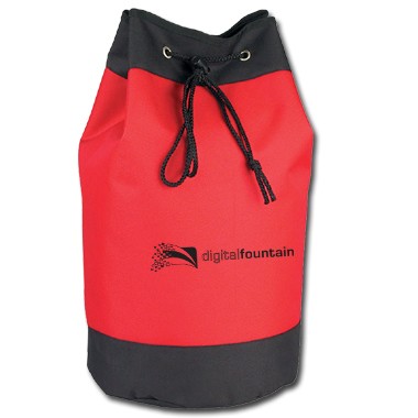 600D POLYESTER DRAWSTRING BACKPACK W/ PVC BACKING 2