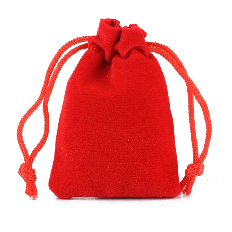 Drawstrings Velvet Gift Bags 5