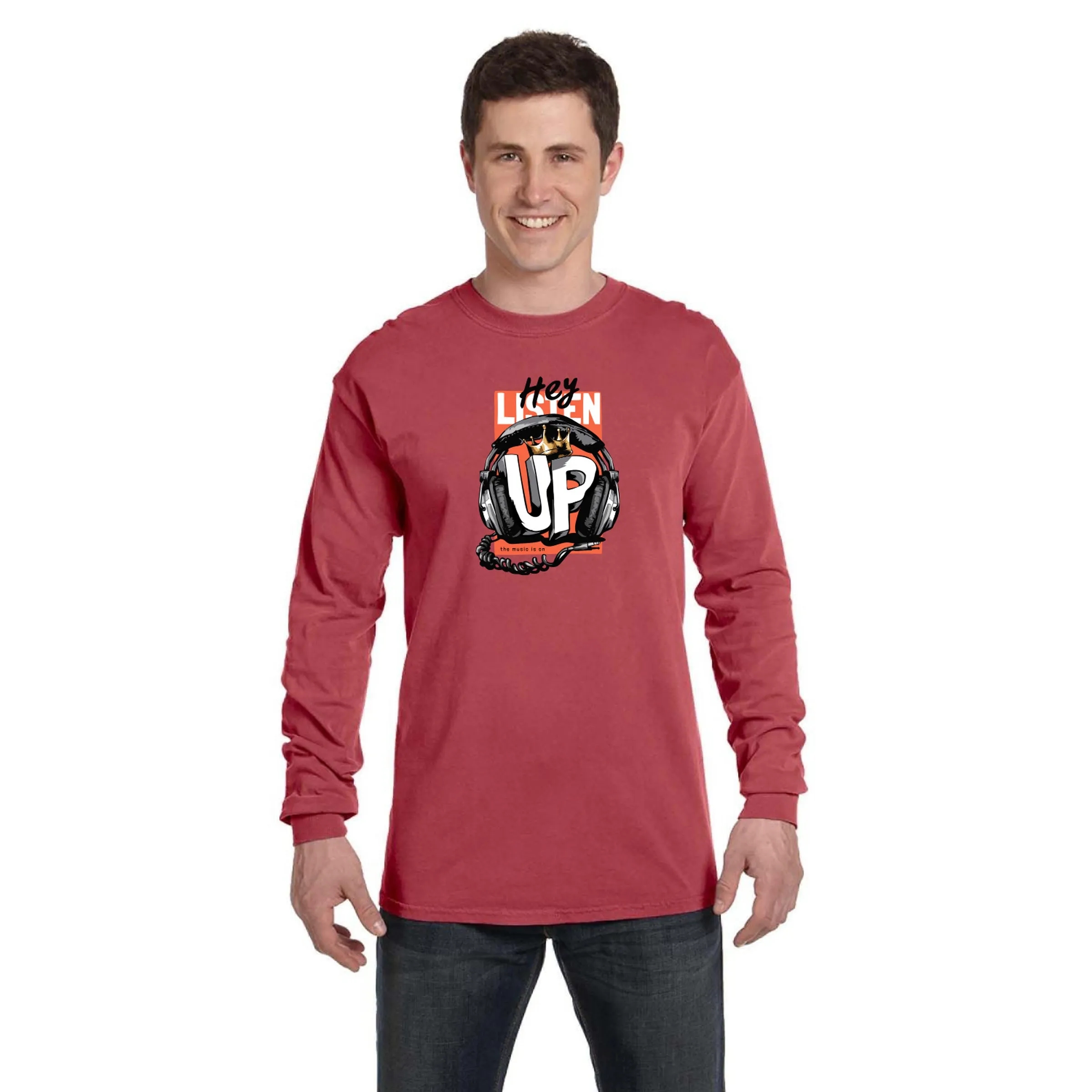 COMFORT COLORS ADULT 6.1 OZ. LONG-SLEEVE T-SHIRT 107
