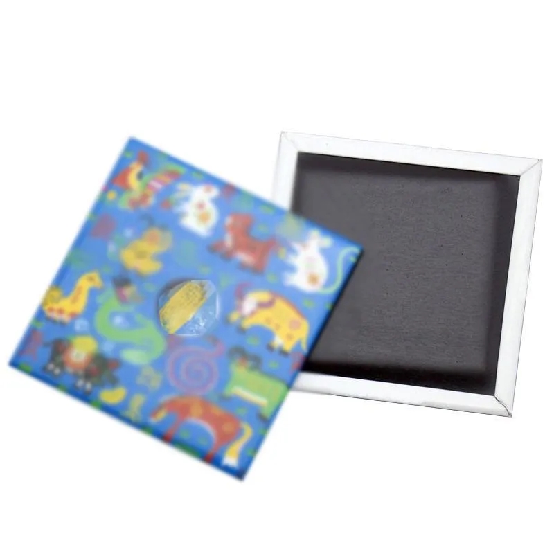 Paper-wrapped Fridge  Tin Plate Magnet For Tourist Souvenir 3