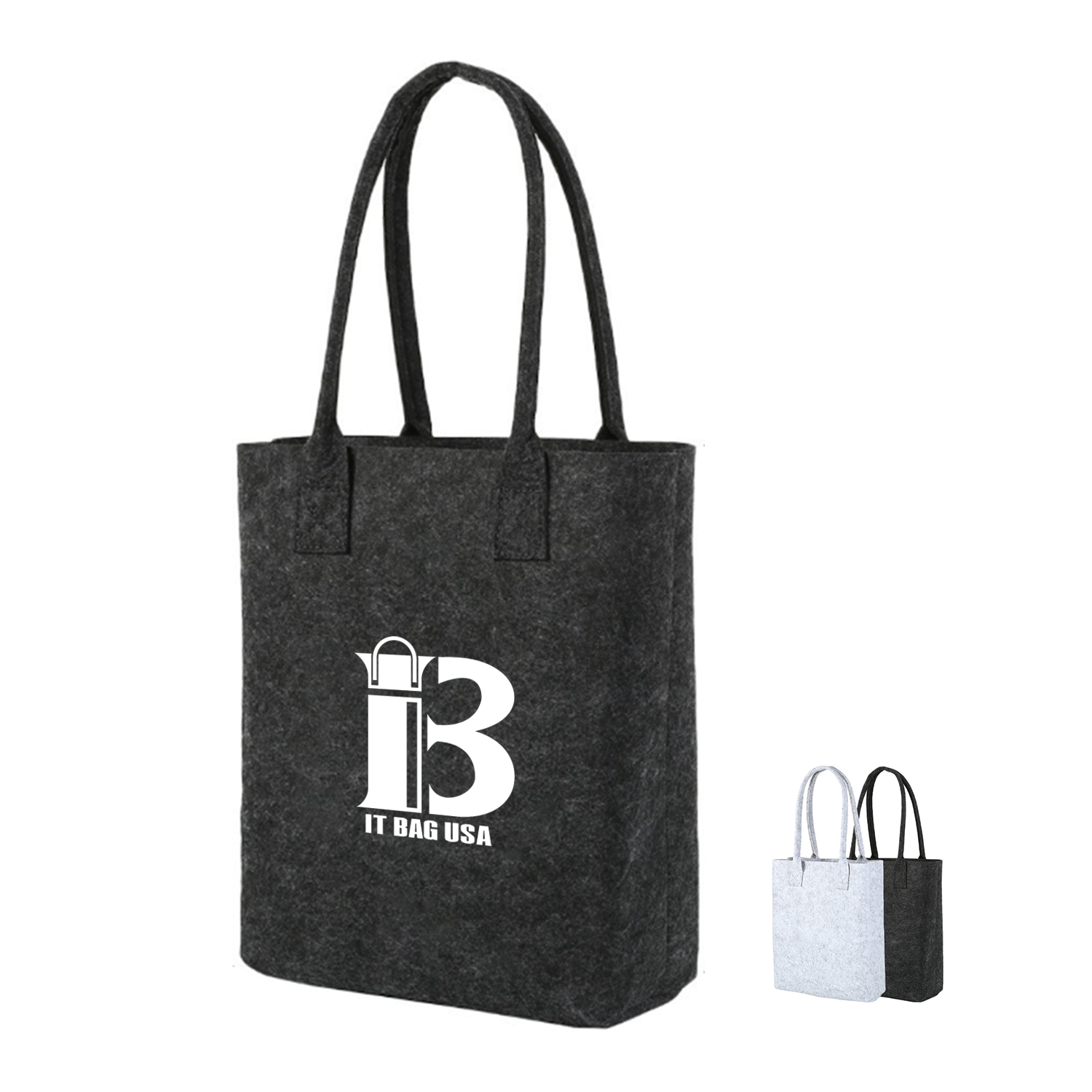 Small Felt Shopping Bag 1