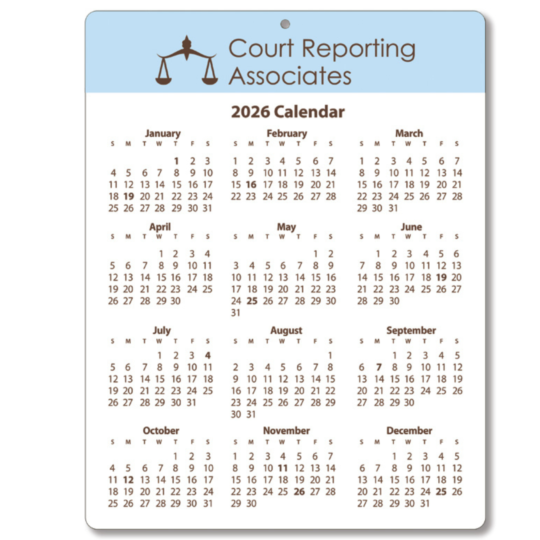 Wall Calendar, Perpetual 3