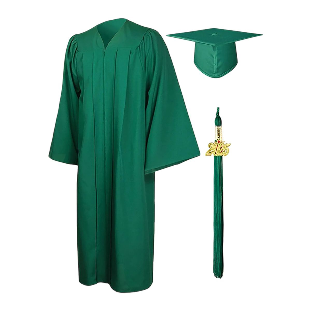 Durable Polyester Graduation Outfit with Tassel Included 5