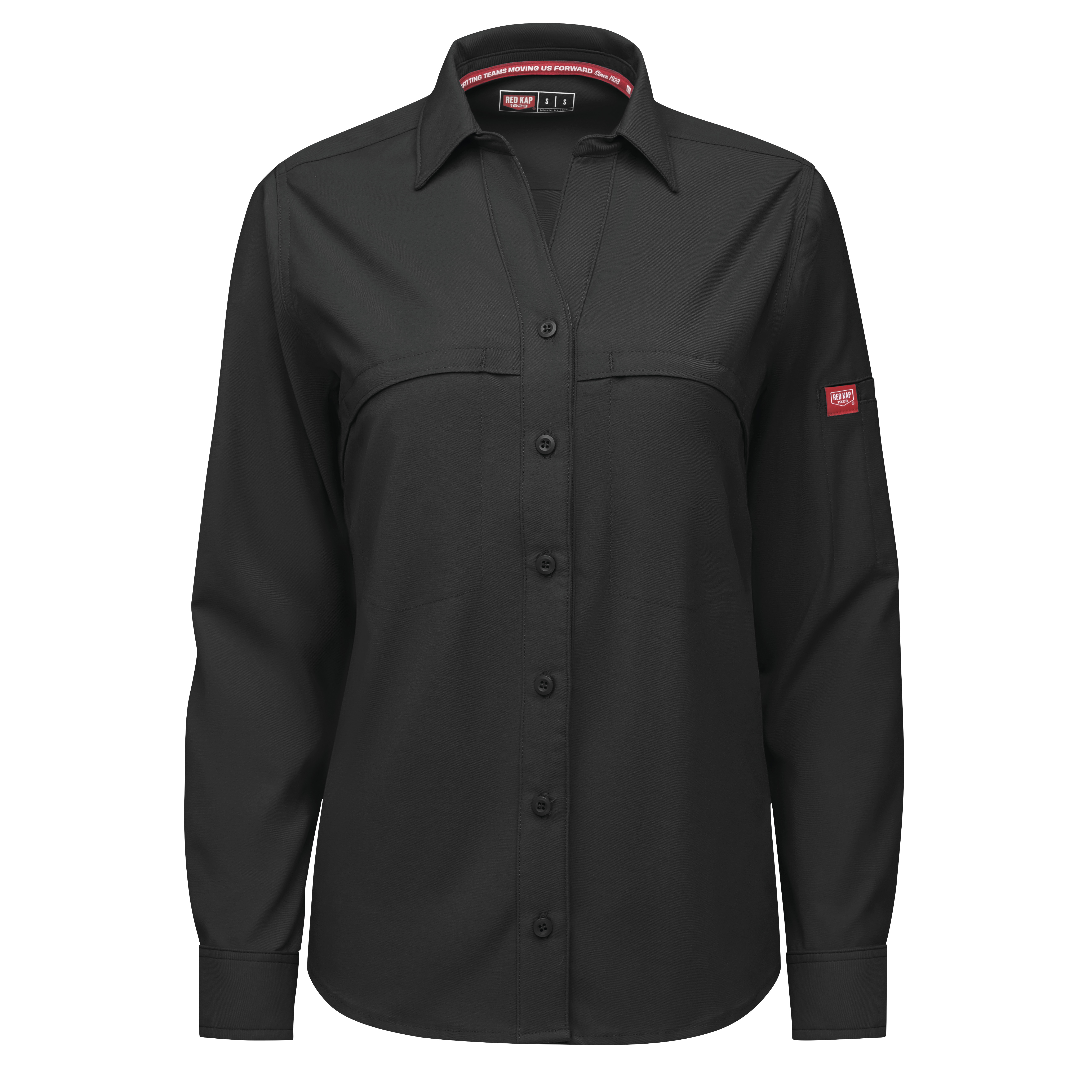 Red Kap® Women's Cooling Long Sleeve Work Shirt 4