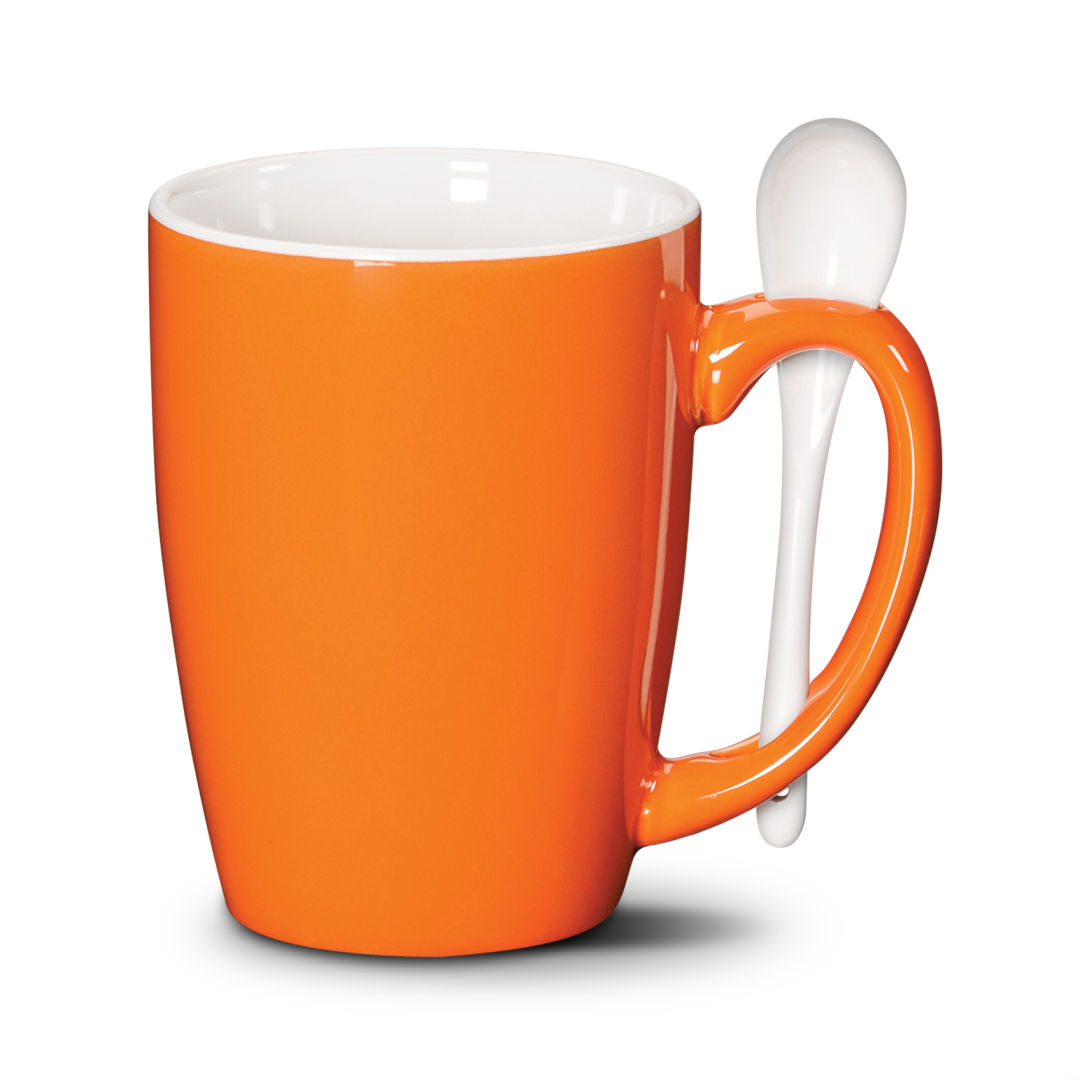 Winfield Mug & Spoon 15oz - Imprinted 9