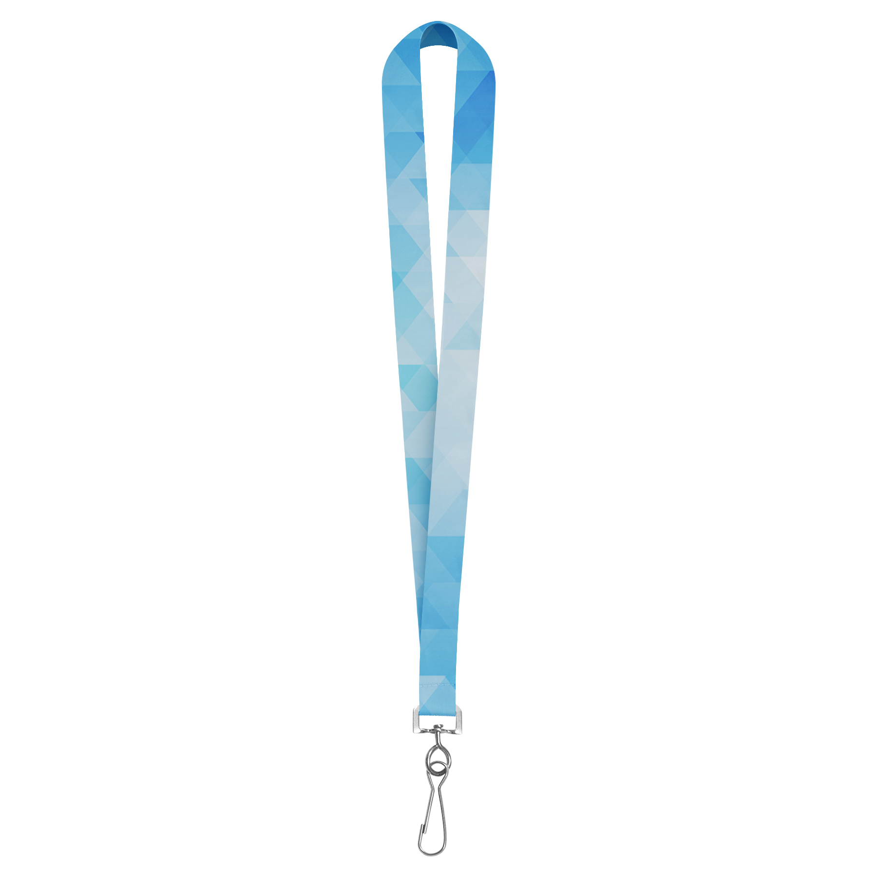 3/4'' Full Color Sublimated Lanyard With Metal J Hook 19