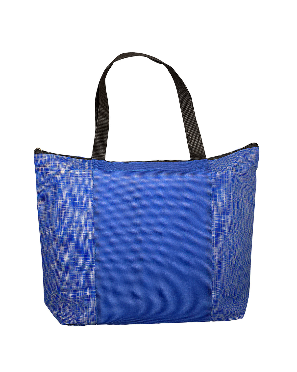 Tonal Non-Woven Zipper Trade Show Tote Bag 1