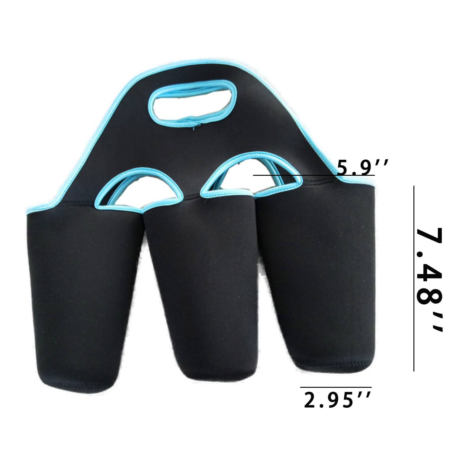 Handheld Neoprene Insulated Water Bottle Holder 8