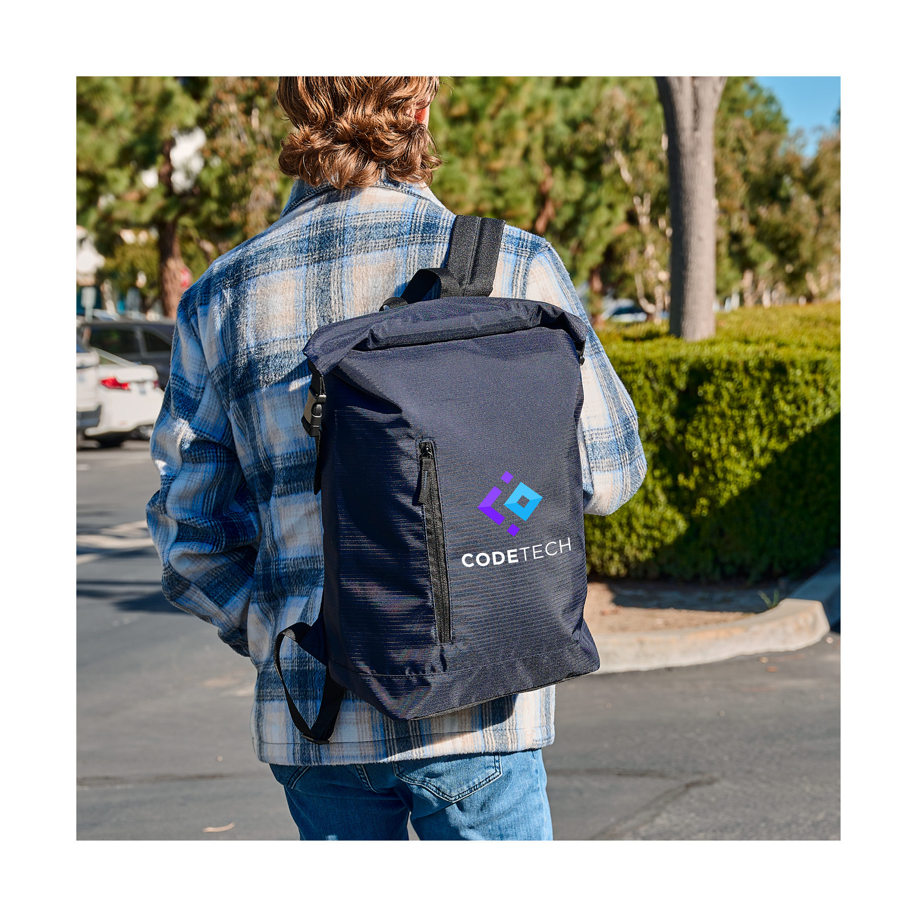 Lawrence Rolltop Sport Backpack 18