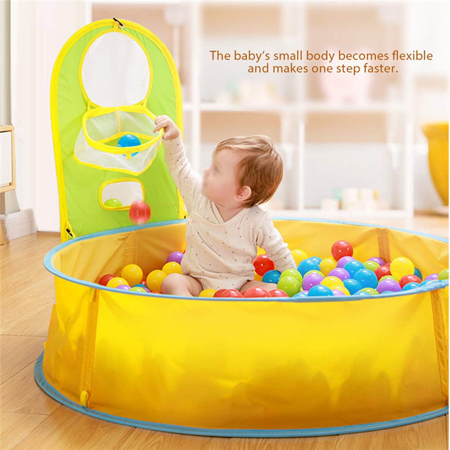 Toddler Pop-Up Pool Beach Tent Set 7