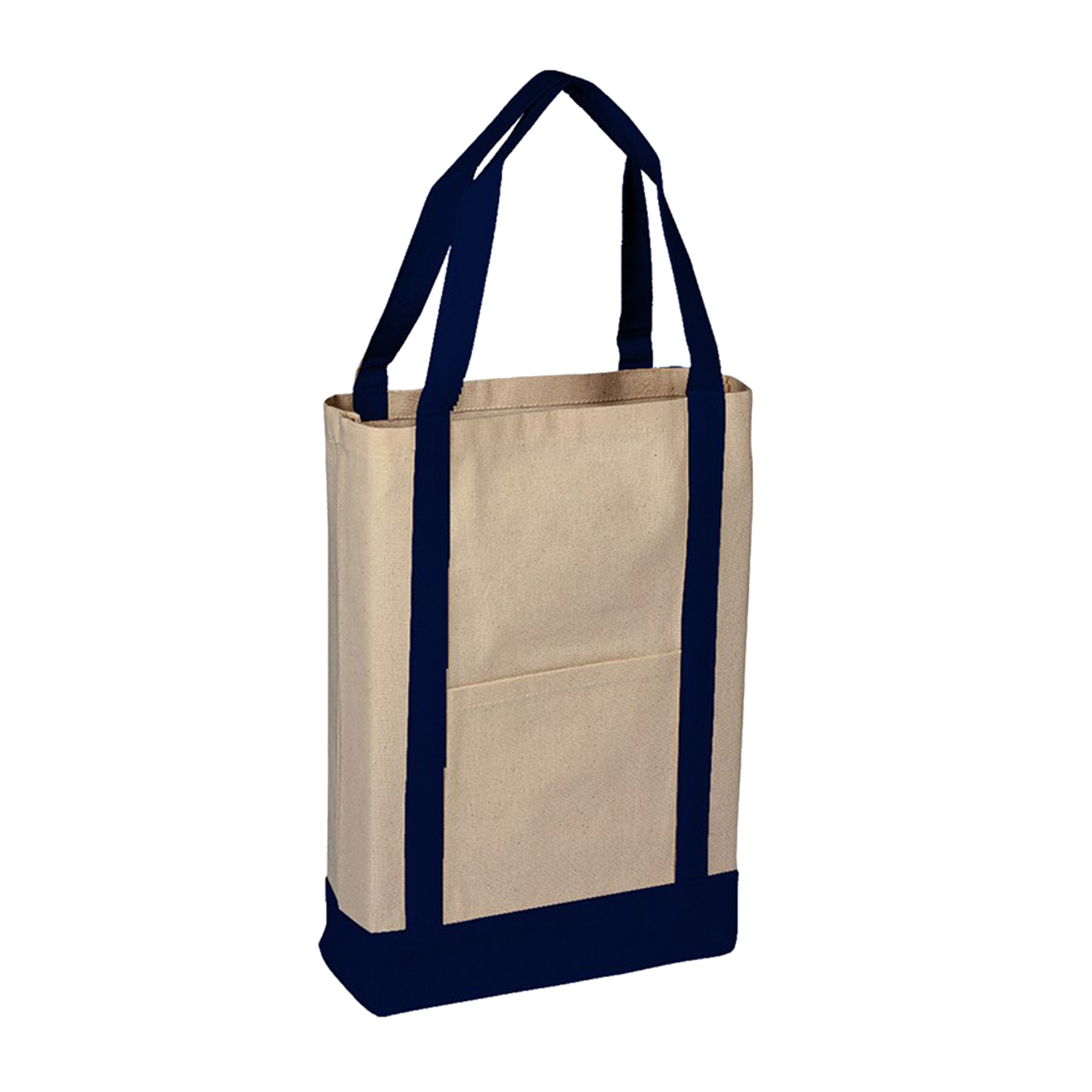 12 oz. Two Tone Canvas Deluxe Tote 7