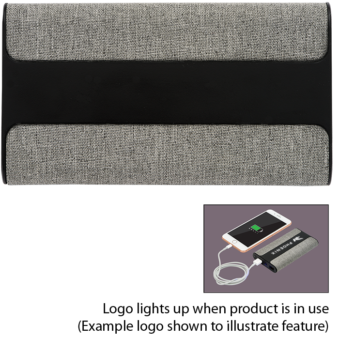 UL Certified Channel Power Bank – 8000 mAh 12