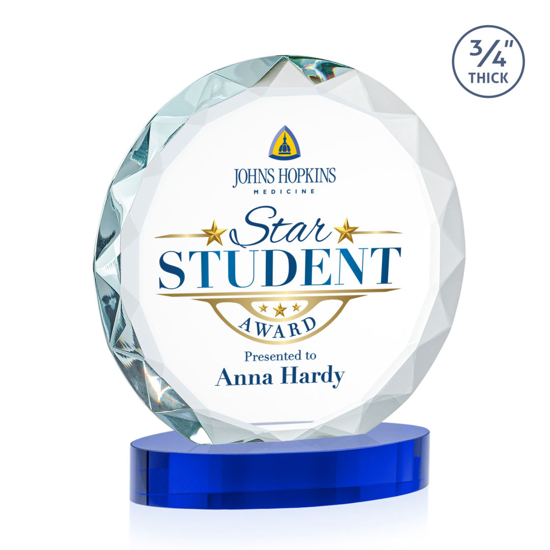 Centura VividPrint™ Award on Alberton Base - Blue 10
