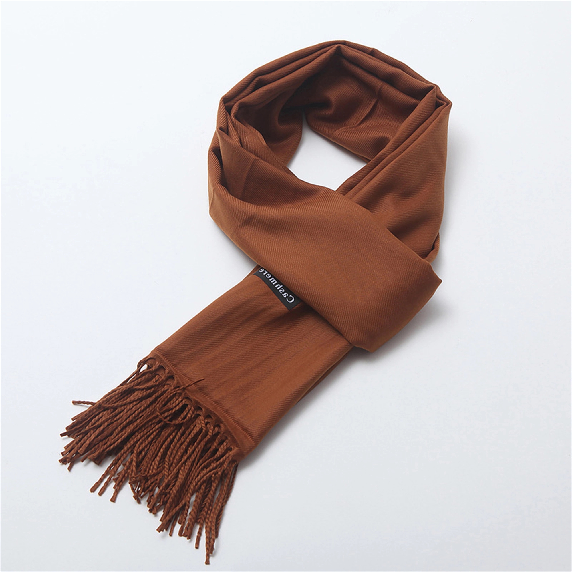 Pashmina Solid Shawl Wrap Scarf w/Fringes 3